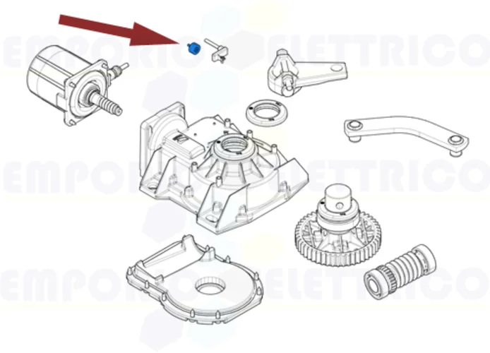 came ricambio magnete encoder frog 119ria083