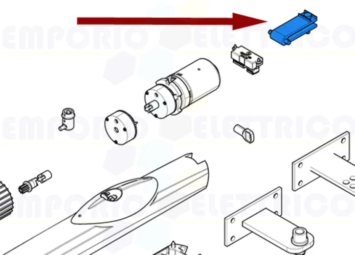 came ricambio snodo coda amico 119rid265