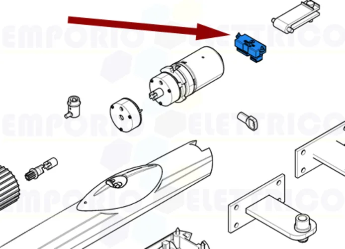 came ricambio scheda elettronica encoder resinata amico axi 88001-0042