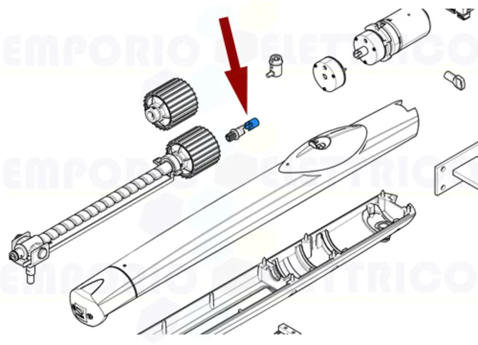 came ricambio giunto trasmissione motore serie amico (3 pz) 88001-0154