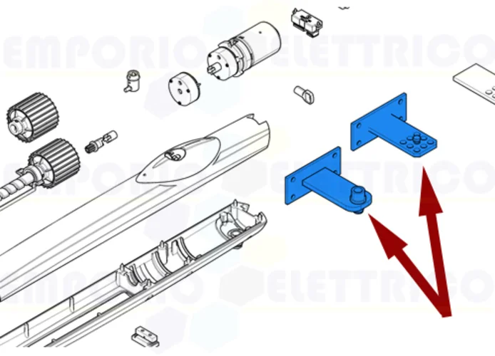 came ricambio scatola accessori serie amico 88001-0158