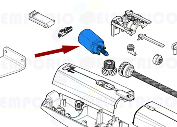 came ricambio gruppo motore axi20-25 119rid421