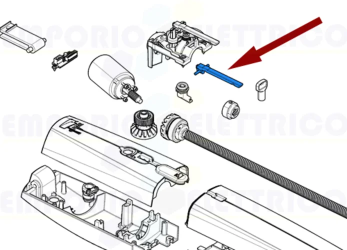 came ricambio leva sblocco axi20-25 119rid481