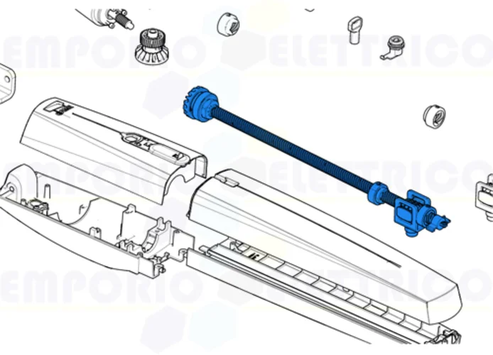 came ricambio gruppo riduzione axi25 swn25 88001-0134