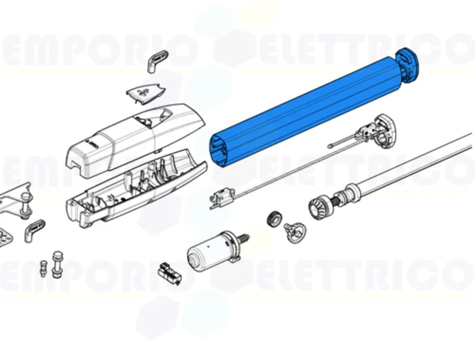 came ricambio profilo fisso con tappo ats50 88001-0234