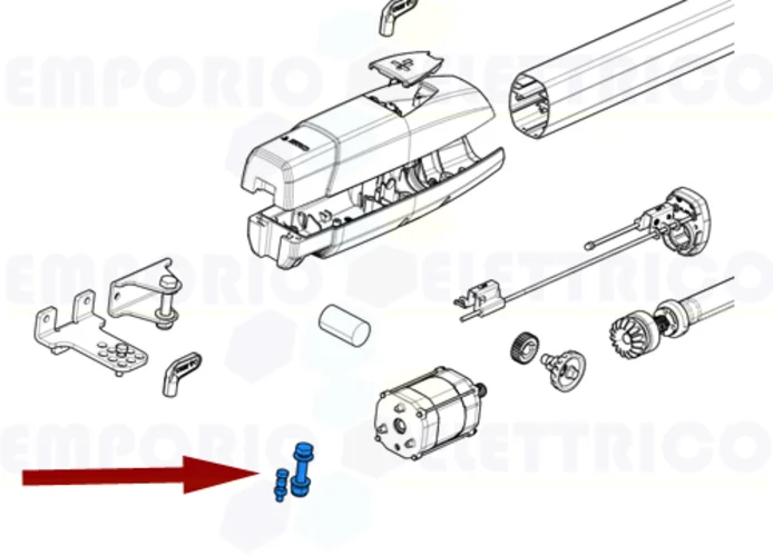 came ricambio sacchetto viteria ats30-50 88001-0237