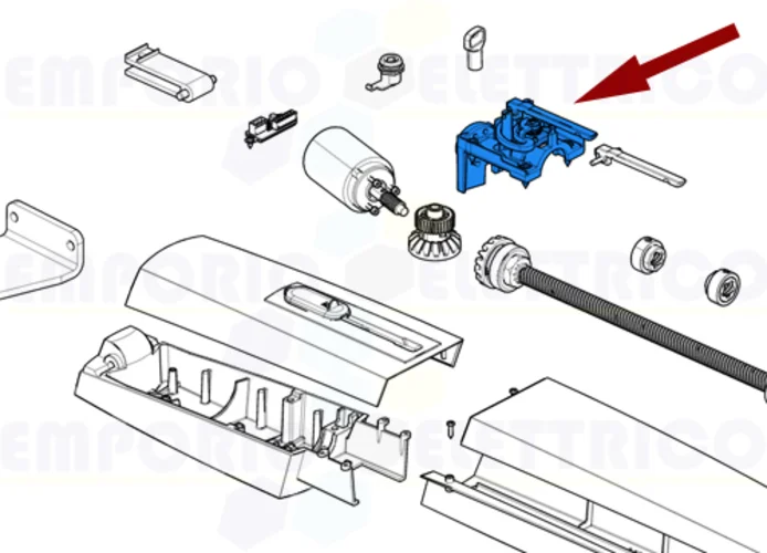 came ricambio semiguscio riduttore axl20dgs 119rid429