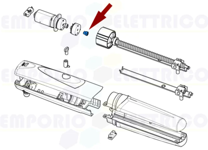 came ricambio giunto trasmissione motore axo 88001-0152