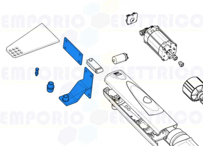 came ricambio scatola accessori axo 5/7 88001-0156