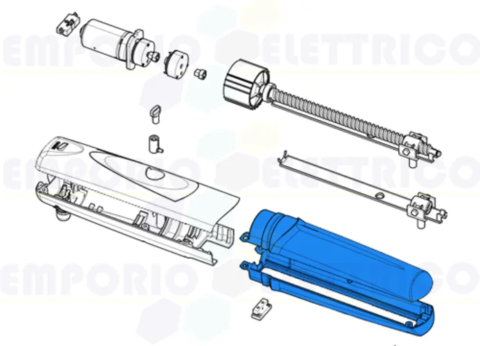 came ricambio gruppo steli inf/sup axo 3/4 88001-0144