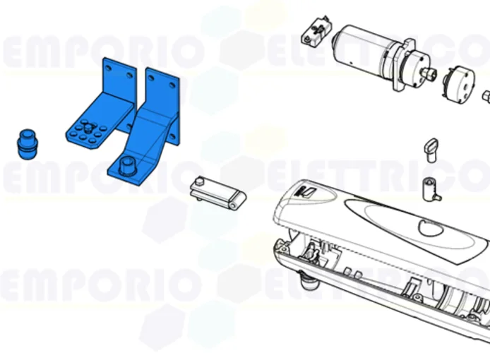 came ricambio scatola accessori axo 3/4 88001-0155