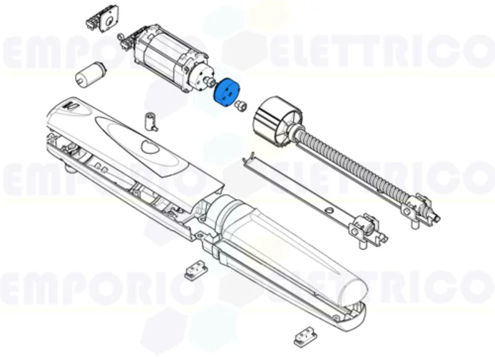 came ricambio elettrofreno axo 230v 88001-0209