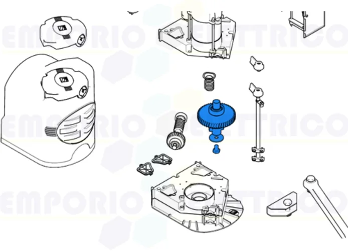 came ricambio albero lento fast 119rid229