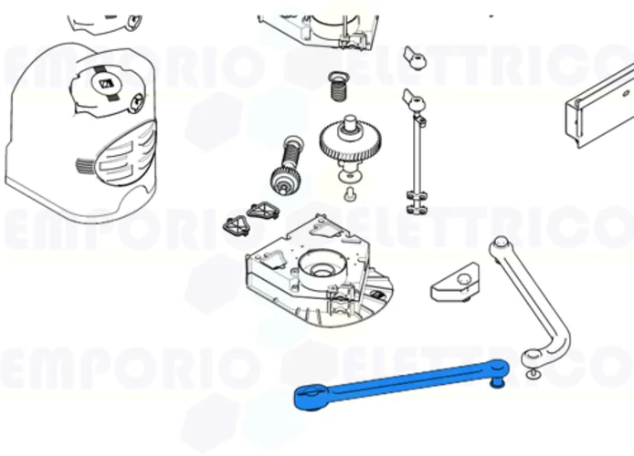 came ricambio braccio trasmissione fast 119rid224