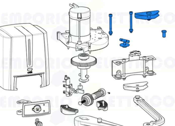 came ricambio confezione accessori fast40 119rid380