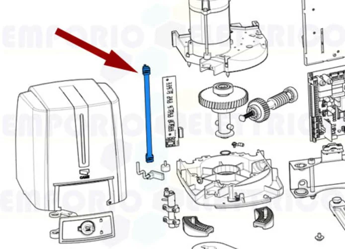 came ricambio cavo scheda led fast emega40 88001-0069
