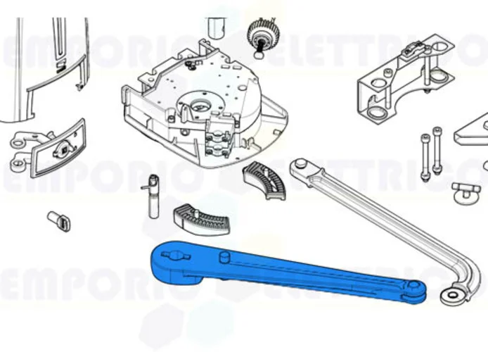 came ricambio braccio motore fast 88001-0198