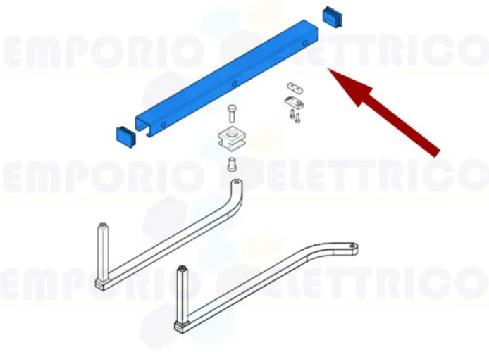 came ricambio guida di scorrimento ferni stylo 119rid352