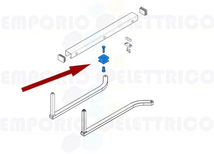 came ricambio pattino ferni stylo 119rid354