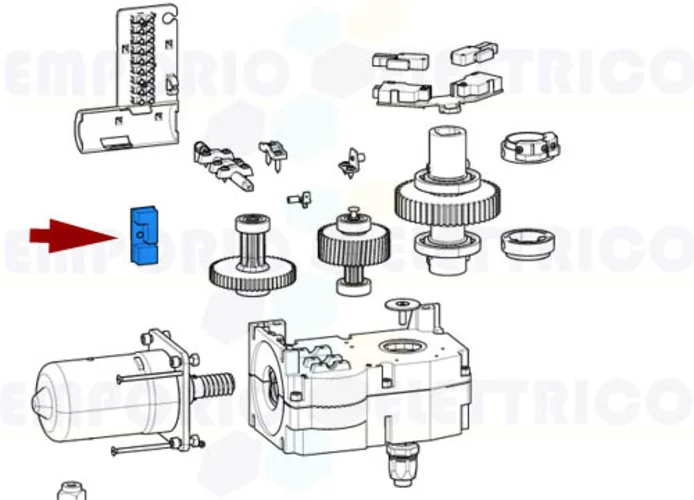 came ricambio scheda funzioni ferni 119rid369