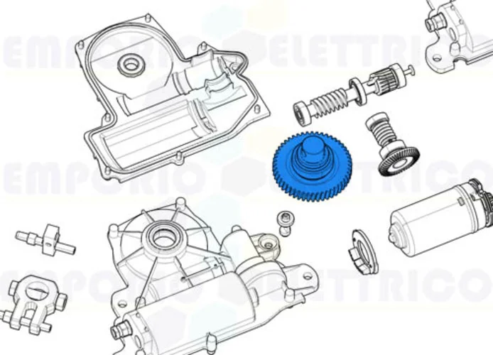 came ricambio albero lento frog-j 119ria066