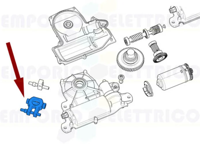 came ricambio braccio trasmissione frog-j 119ria071