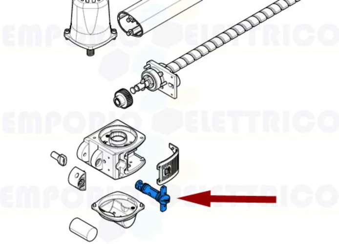 came ricambio leva sblocco krono 119rid168