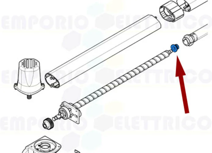 came ricambio anello vite senza fine krono 119rid173