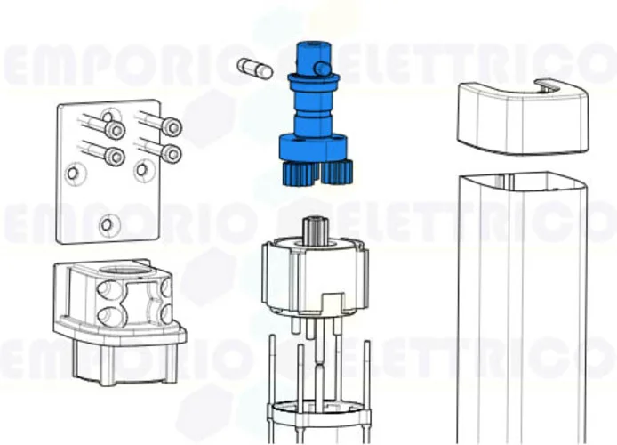 came ricambio albero lento stylo 119rid338