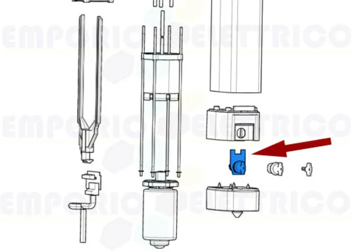 came ricambio serratura stylo 119rid348