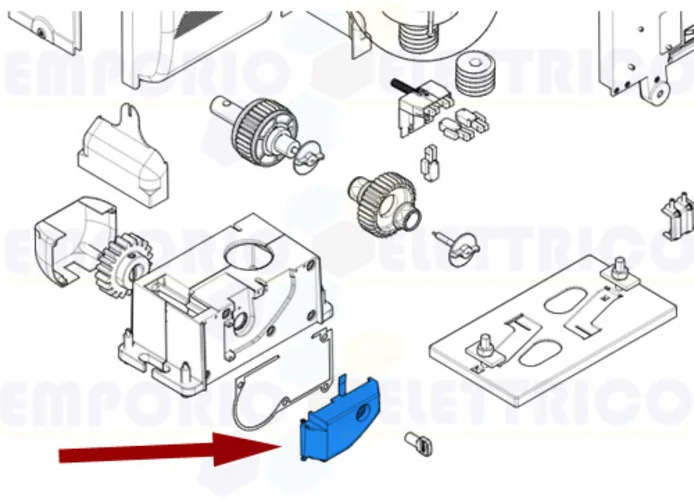 came ricambio sportello accesso sblocco bx 119ribx008