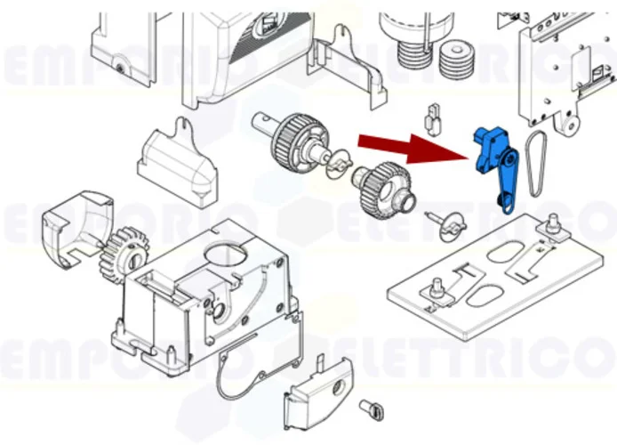 came ricambio encoder bx 119ribx013