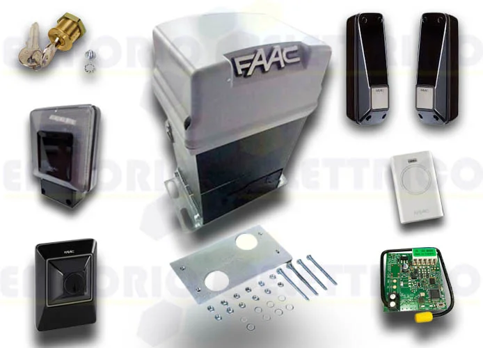 faac kit automazione 746 e r z16 230v pratico kit safe 10564944fr