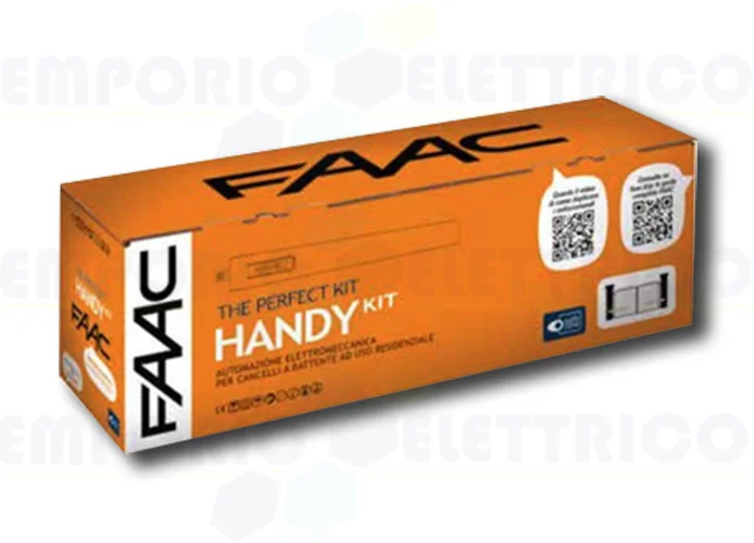 faac kit automazione 24v dc handy kit perfect 105915fr