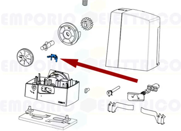 came ricambio micro di sicur. sblocco bxv 88001-0168