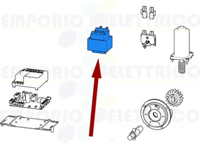 came ricambio trasformatore bxv sdn ver 119rir509