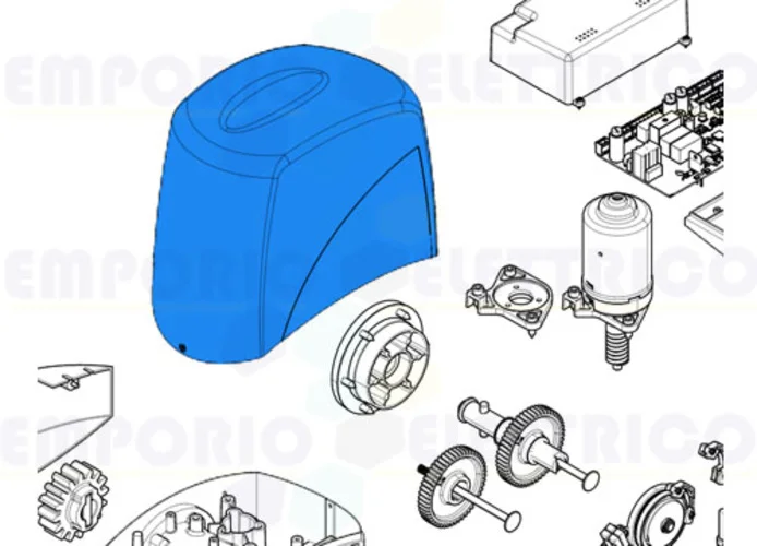 came ricambio coperchio motoriduttore bx 119ribx039