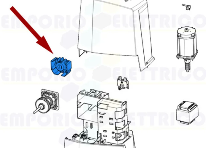 came ricambio gruppo pignone bkv m6 88001-0173