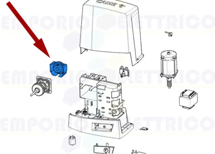 came ricambio gruppo pignone bkv m4 88001-0172