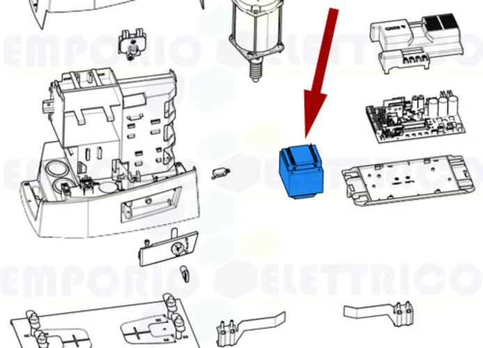 came ricambio trasformatore bkv15 230v 88001-0179