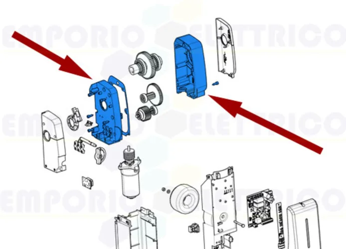 came ricambio cassa riduttore emega40 119rie196