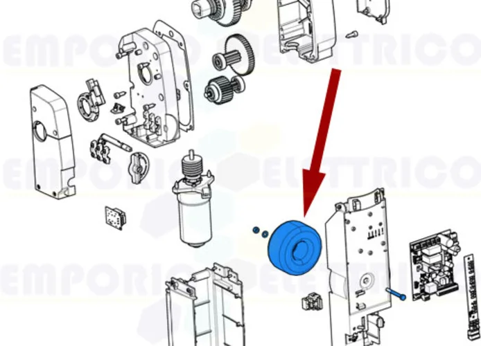 came ricambio trasformatore emega40 119rir468