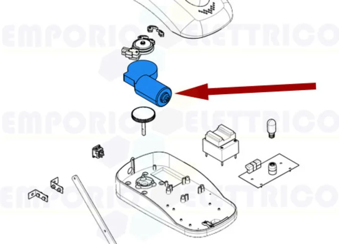 came ricambio motoriduttore ver 119rie131