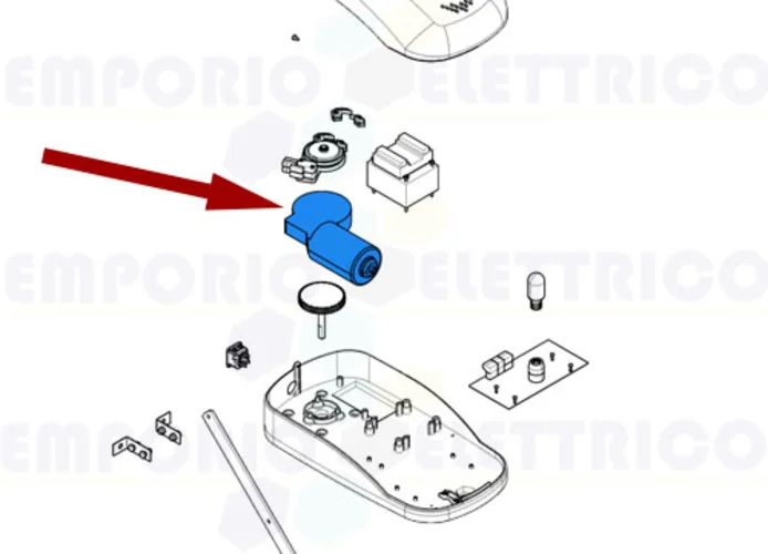 came ricambio motoriduttore ver 119rie129