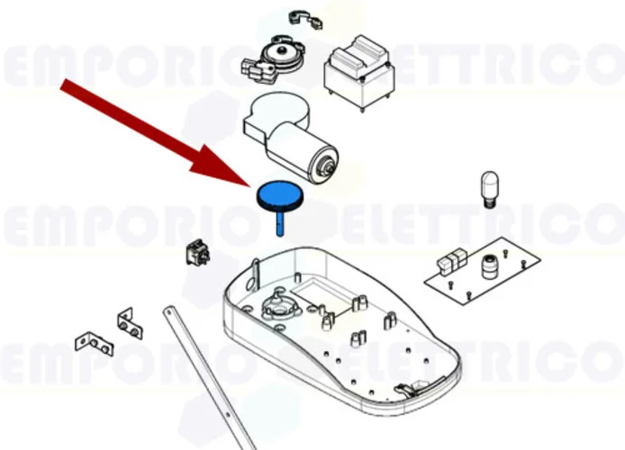 came ricambio albero lento ver 119rie158