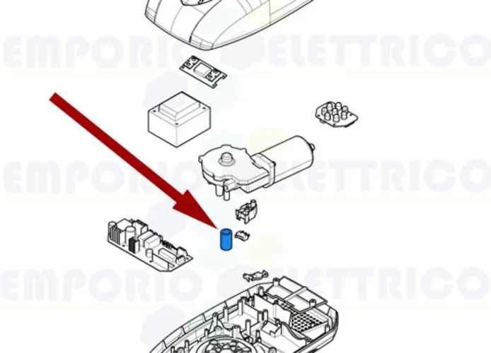 came ricambio adattatore albero motore v6000 ver 119rie169