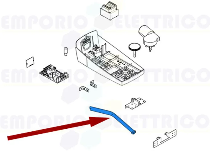 came ricambio leva trasmissione ver 119rie044