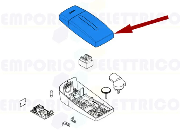 came ricambio coperchio riduttore ver plus 88001-0039