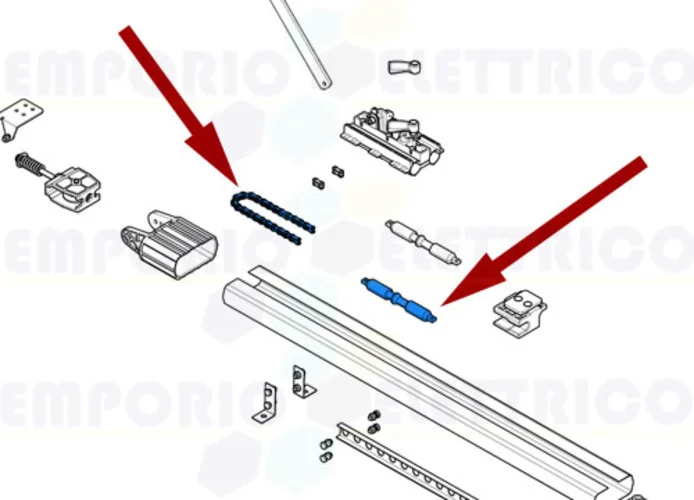 came ricambio catena trasmissione ver 119rie118