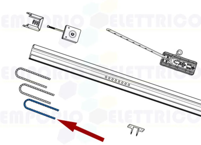 came ricambio cinghia di trasmissione v6000 119rie194